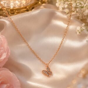 Butterfly Pendant Necklace