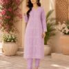 Graceful 2-Piece Embroidered Lawn Suit