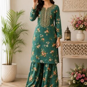 Embroidered Lawn 2-Piece Stitched Suit