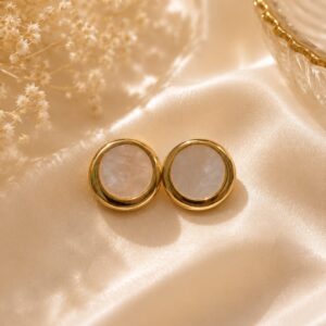 Elegant Floral Gold Earrings
