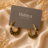 Black & Gold Studs