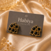 Black & Gold Studs