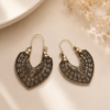 Ethnic Elegance Hoops Ear Rings