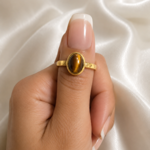 Gold and Coffee Ring