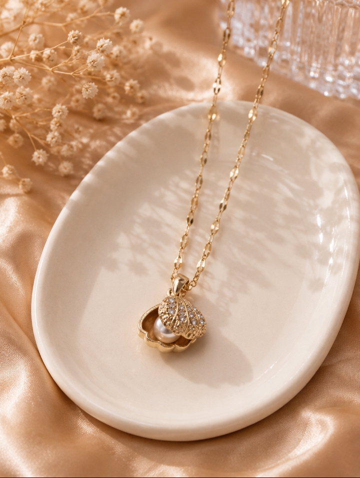 Seashell Pandent Nacklace