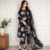 3Pc Unstitched Lawn Suit