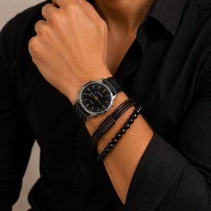 3Pcs Men Watch Set